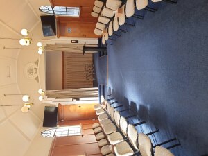 Inside Wakapuaka Crematorium Chapel